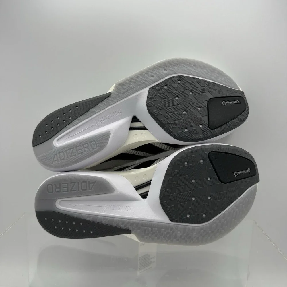 Brand New Adidas Adizero Boston 13 White JS4939 Running Shoe Men Size 9.5